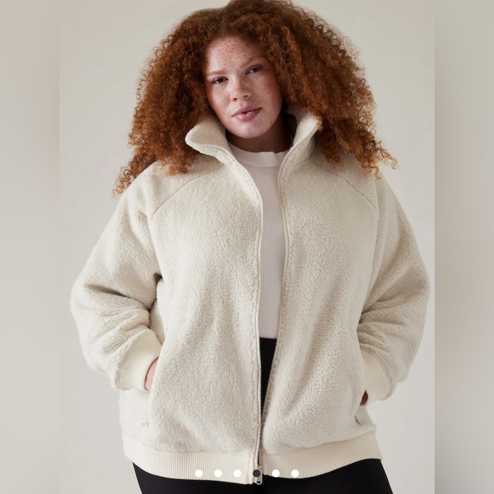 NWT Athleta Tugga Sherpa Jacket